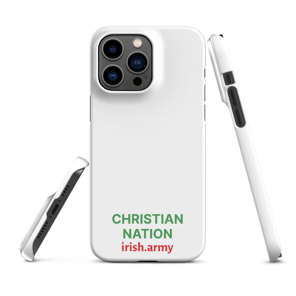 Christian Nation - Snap Case für iPhone®