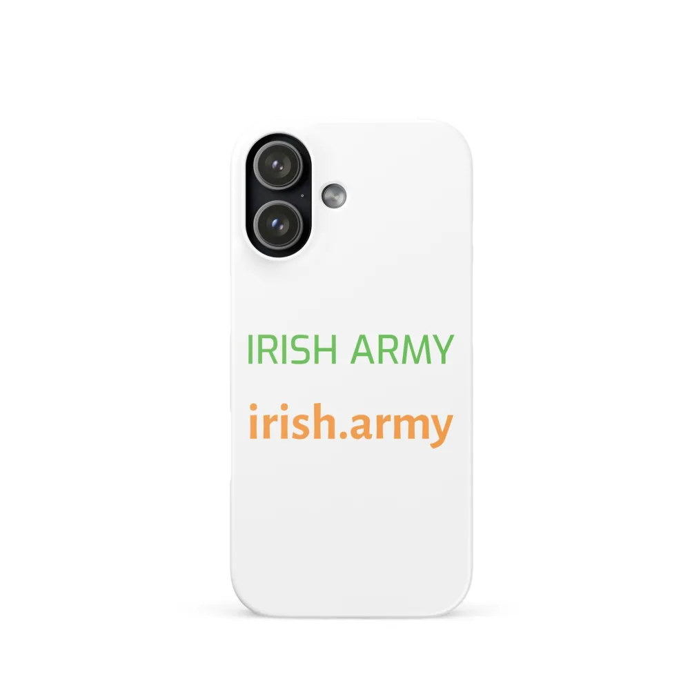 Irische Armee – Schutzhülle für iPhone®