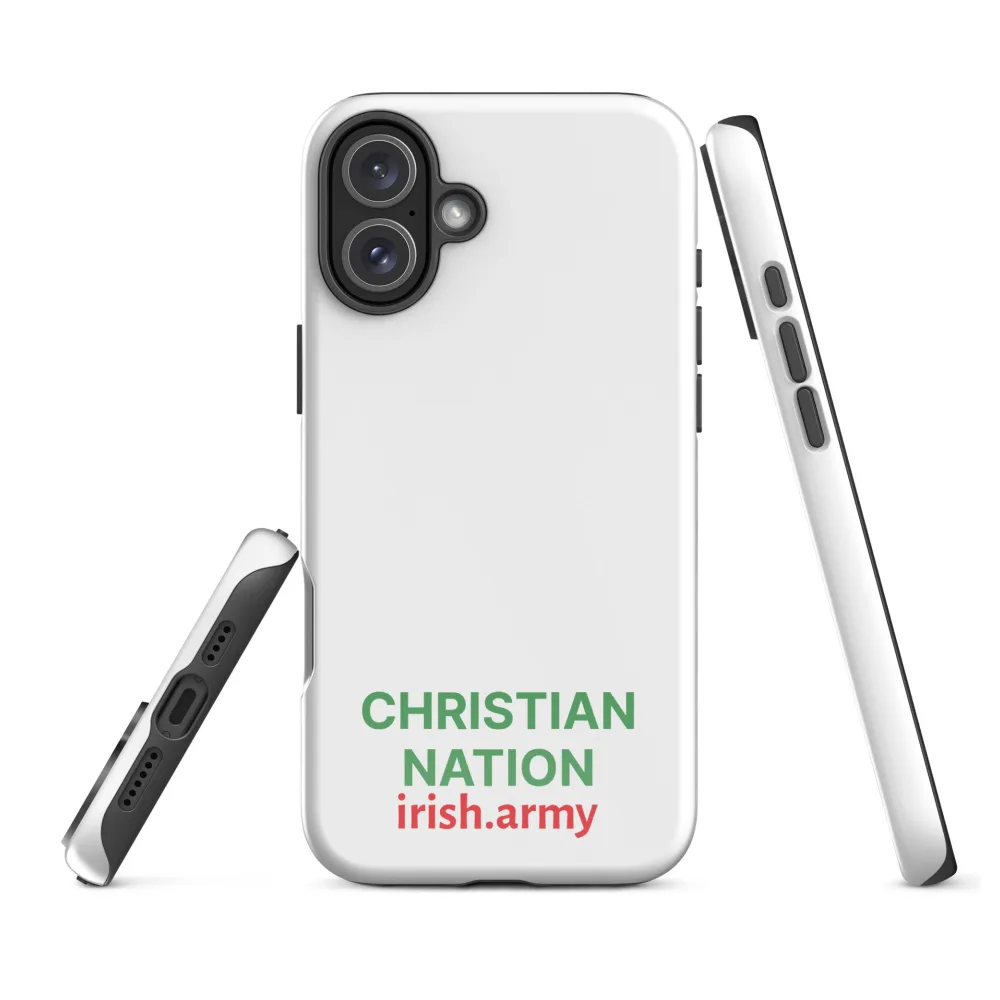 Christian Nation - Robuste Hülle für iPhone®