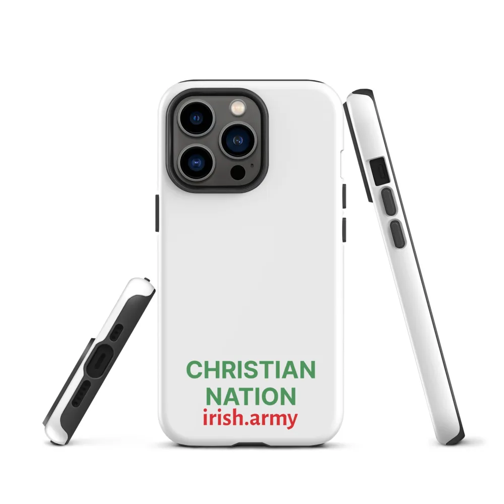 Christian Nation - Robuste Hülle für iPhone®