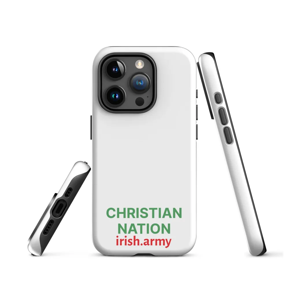 Christian Nation - Robuste Hülle für iPhone®