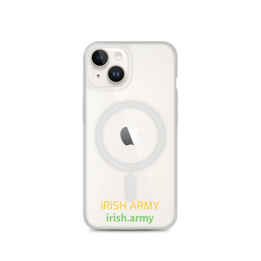 Irische Armee - MagSafe® Clear Case für iPhone®