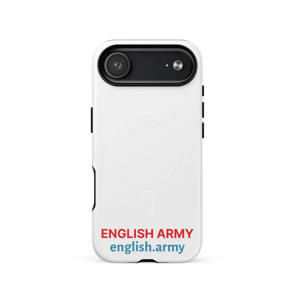 ENGLISCHE ARMEE - MagSafe® Robuste Schutzhülle für iPhone®