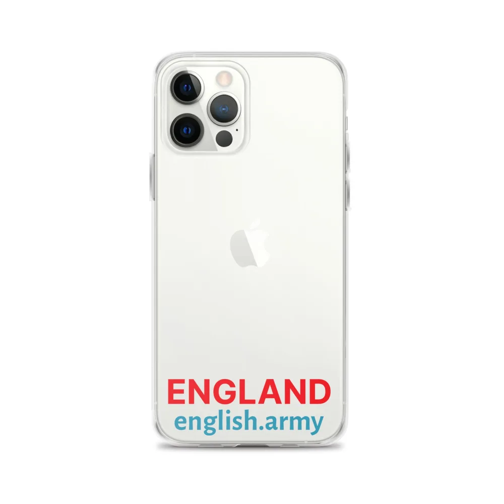 ENGLAND - Transparente Hülle für iPhone®