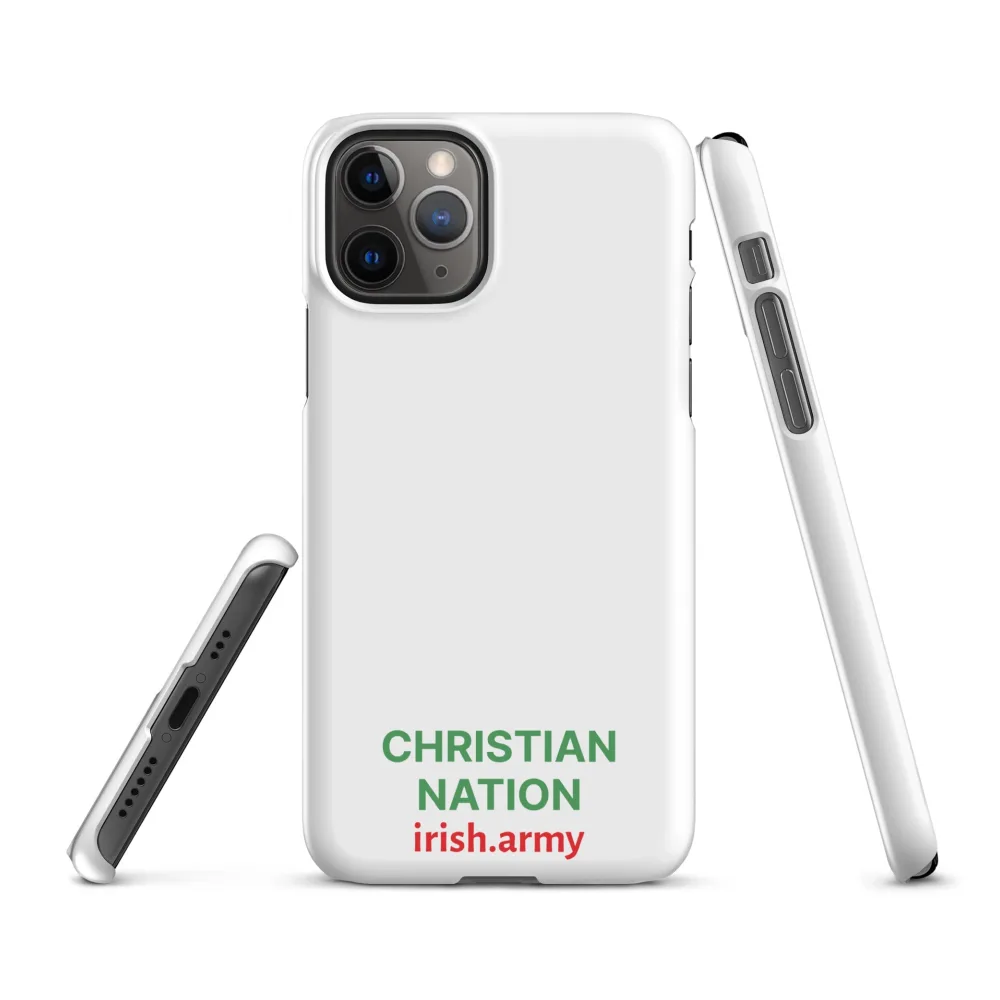 Christian Nation - Snap Case für iPhone®