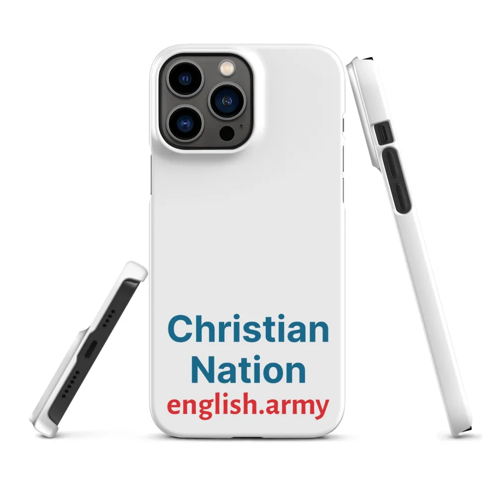 Christian Nation - Snap Case für iPhone®
