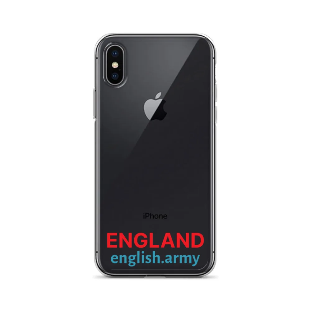 ENGLAND - Transparente Hülle für iPhone®