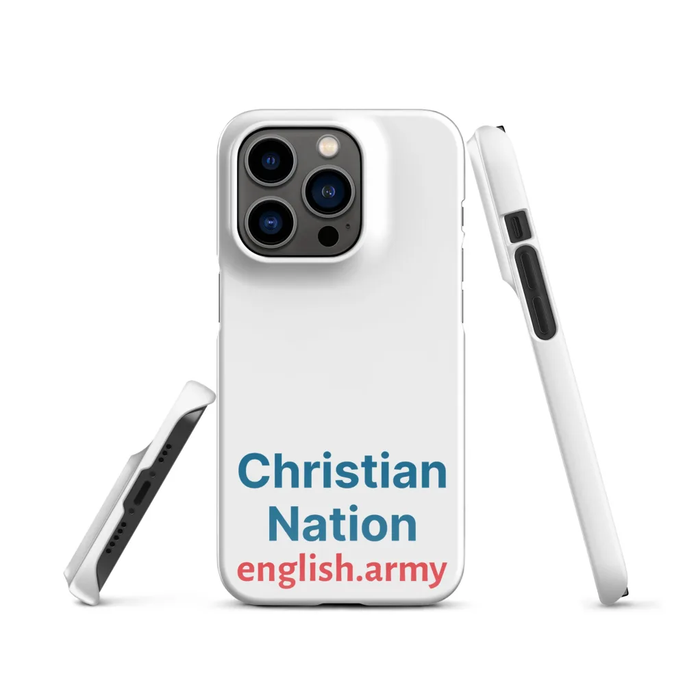 Christian Nation - Snap Case für iPhone®