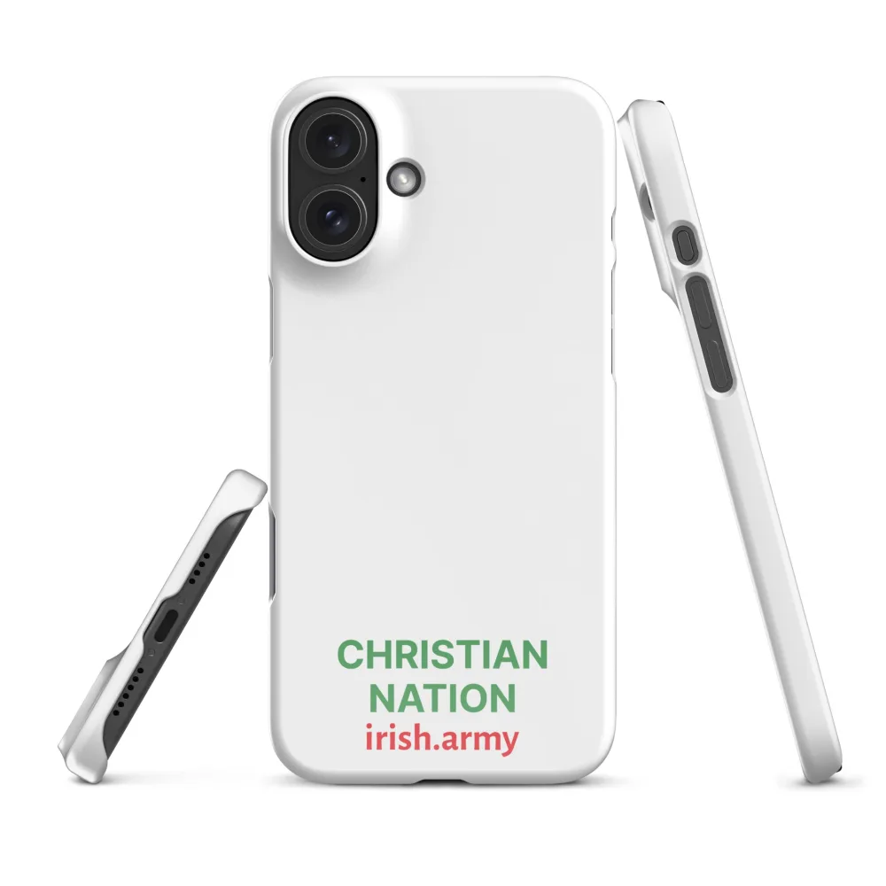 Christian Nation - Snap Case für iPhone®