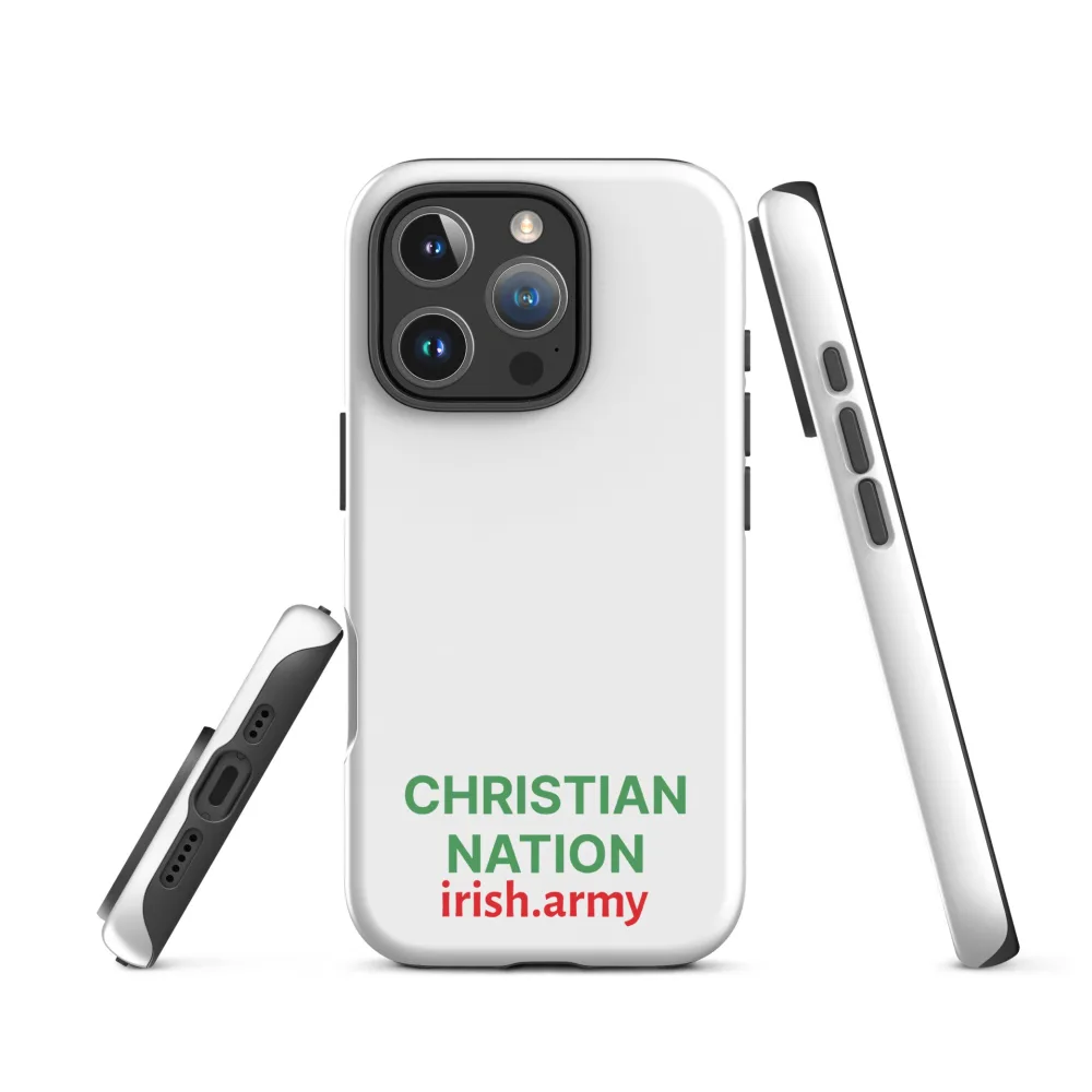 Christian Nation - Robuste Hülle für iPhone®