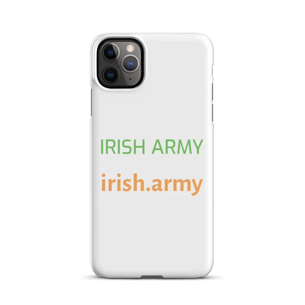 Irische Armee – Schutzhülle für iPhone®