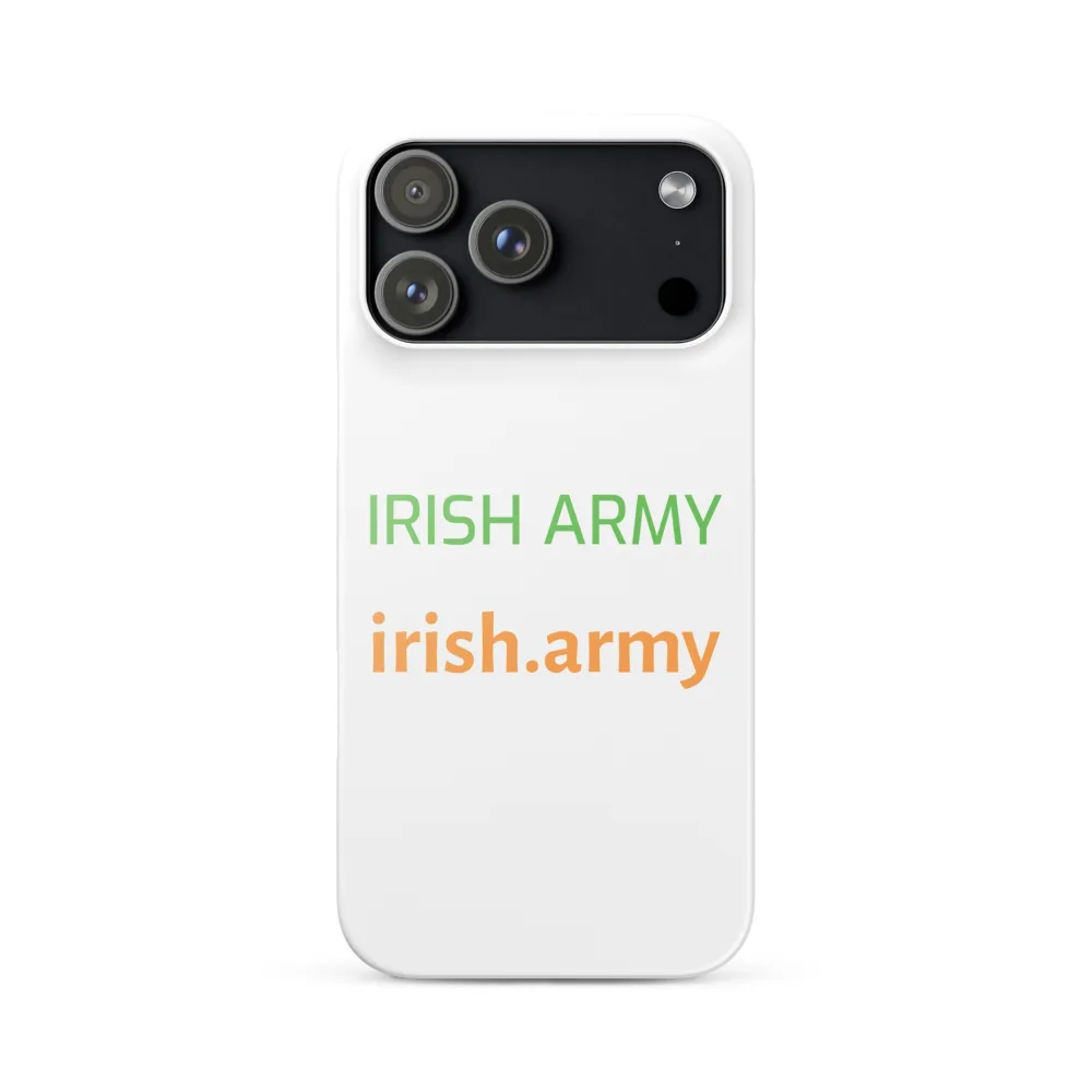 Irische Armee – Schutzhülle für iPhone®