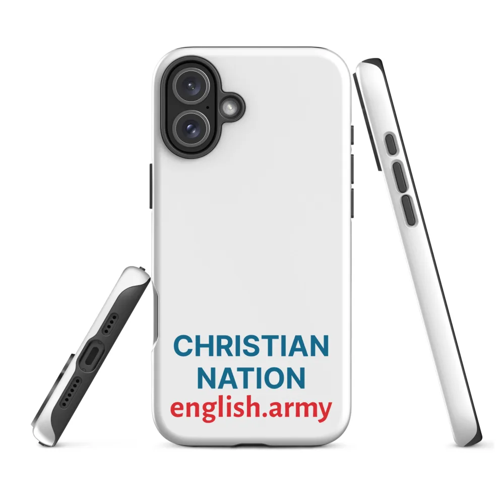 Christian Nation - Robuste Hülle für iPhone®
