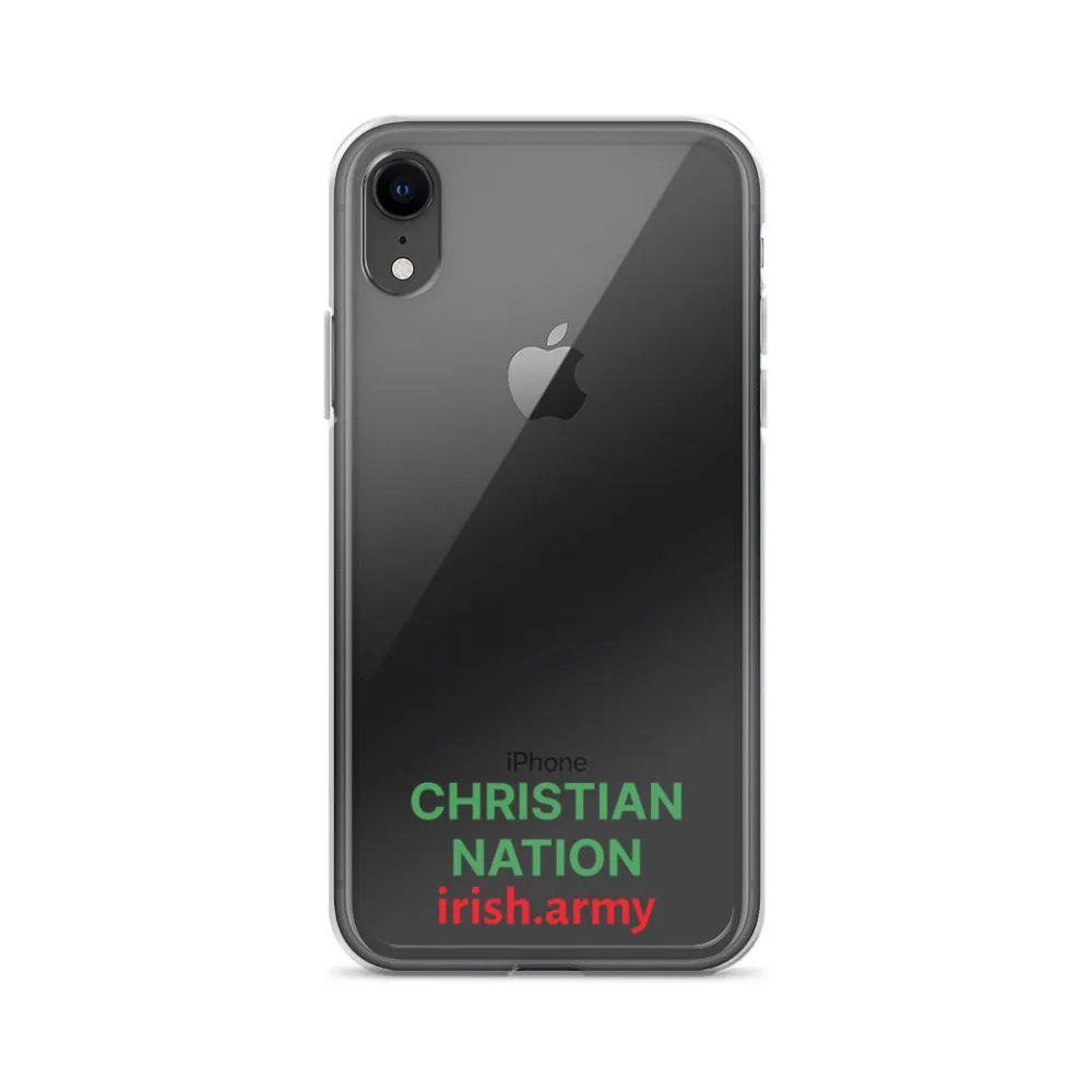 Christian Nation - Klare Hülle für iPhone®