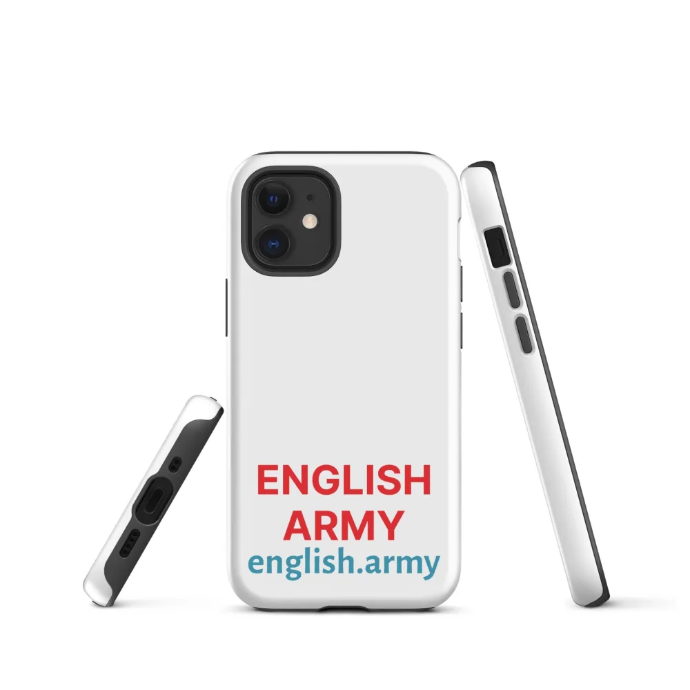 ENGLISCHE ARMEE – Robuste Schutzhülle für iPhone®