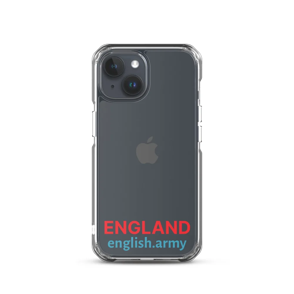 ENGLAND - Transparente Hülle für iPhone®