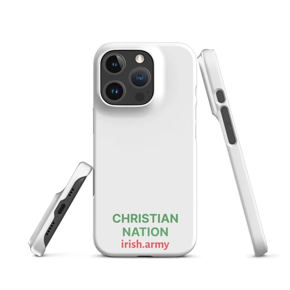 Christian Nation - Snap Case für iPhone®