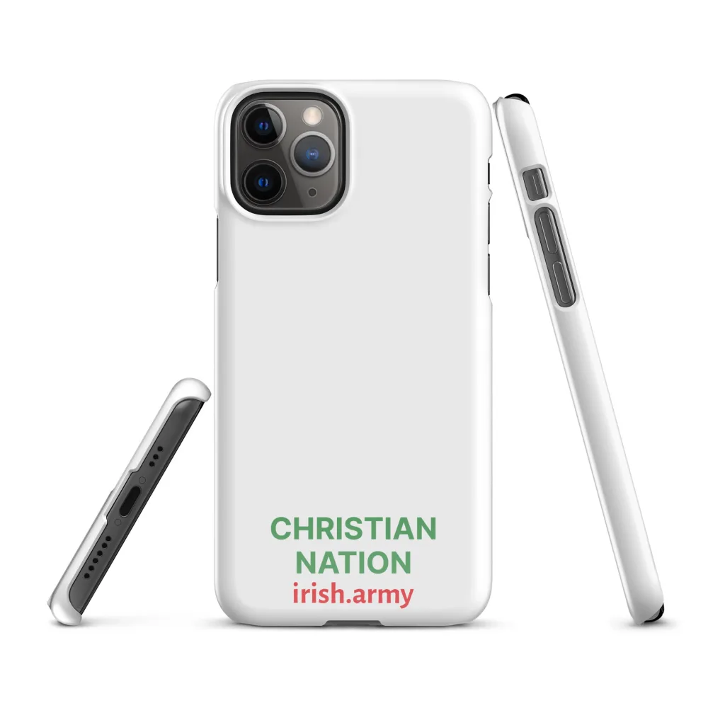 Christian Nation - Snap Case für iPhone®