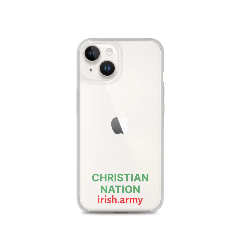Christian Nation - Klare Hülle für iPhone®