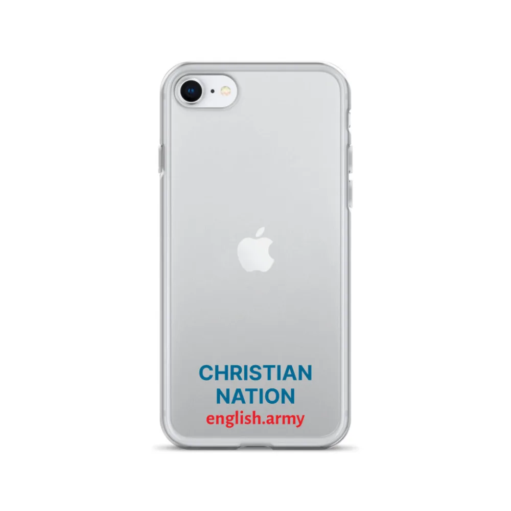 Christian Nation - Klare Hülle für iPhone®