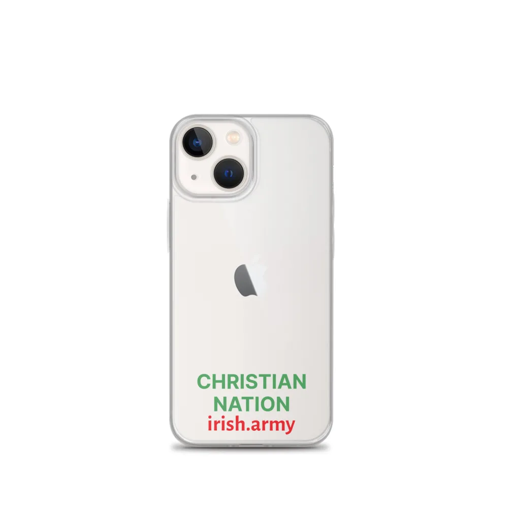 Christian Nation - Klare Hülle für iPhone®