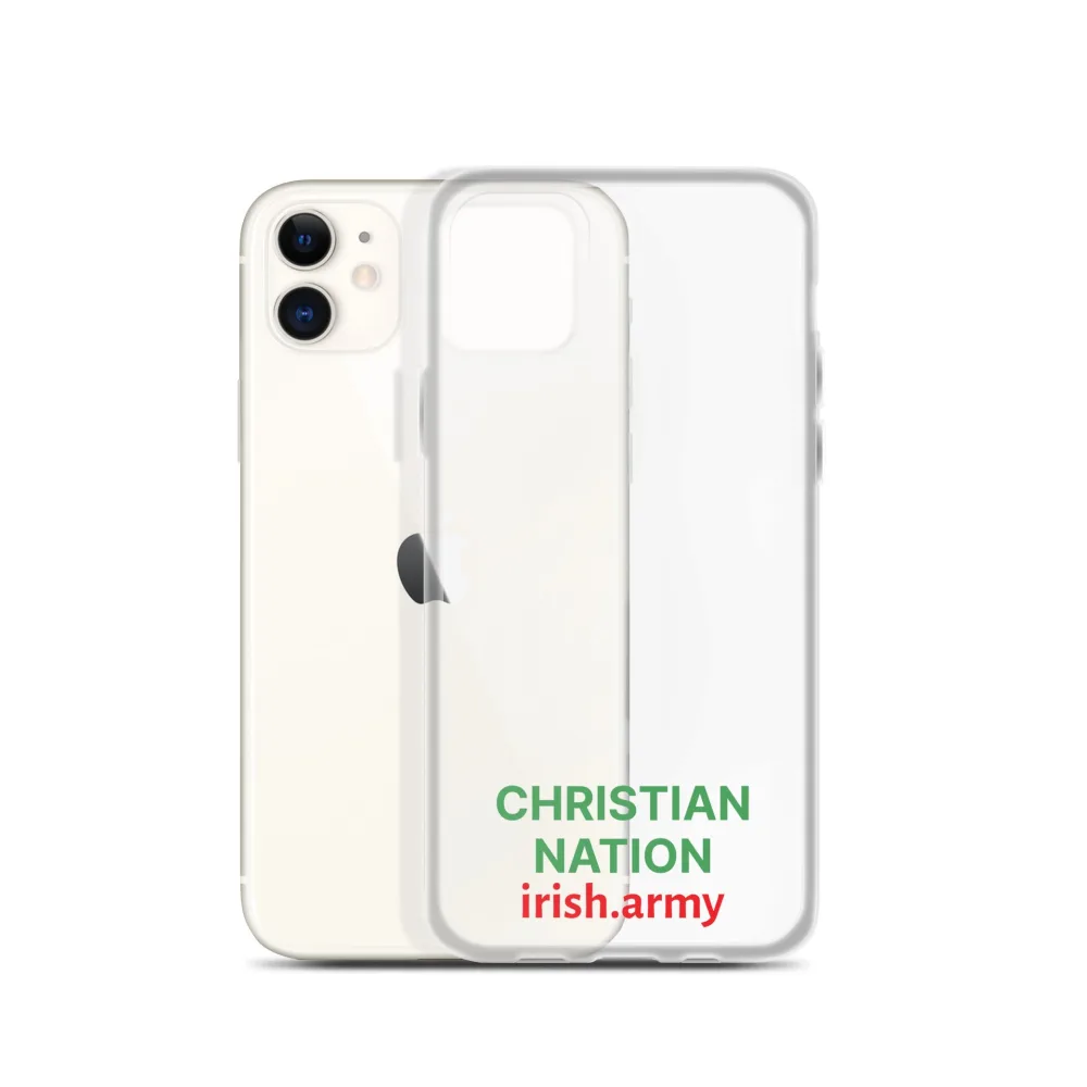 Christian Nation - Klare Hülle für iPhone®