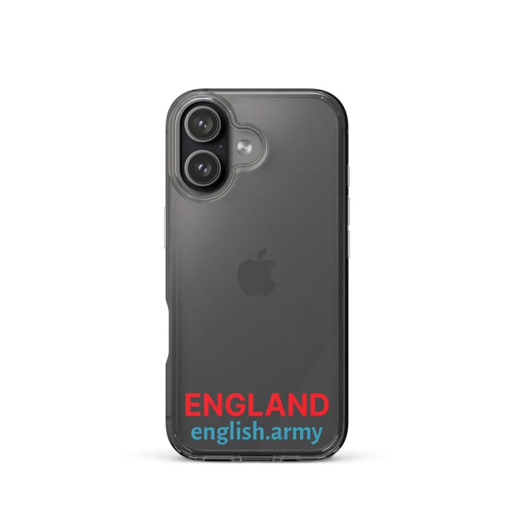 ENGLAND - Transparente Hülle für iPhone®