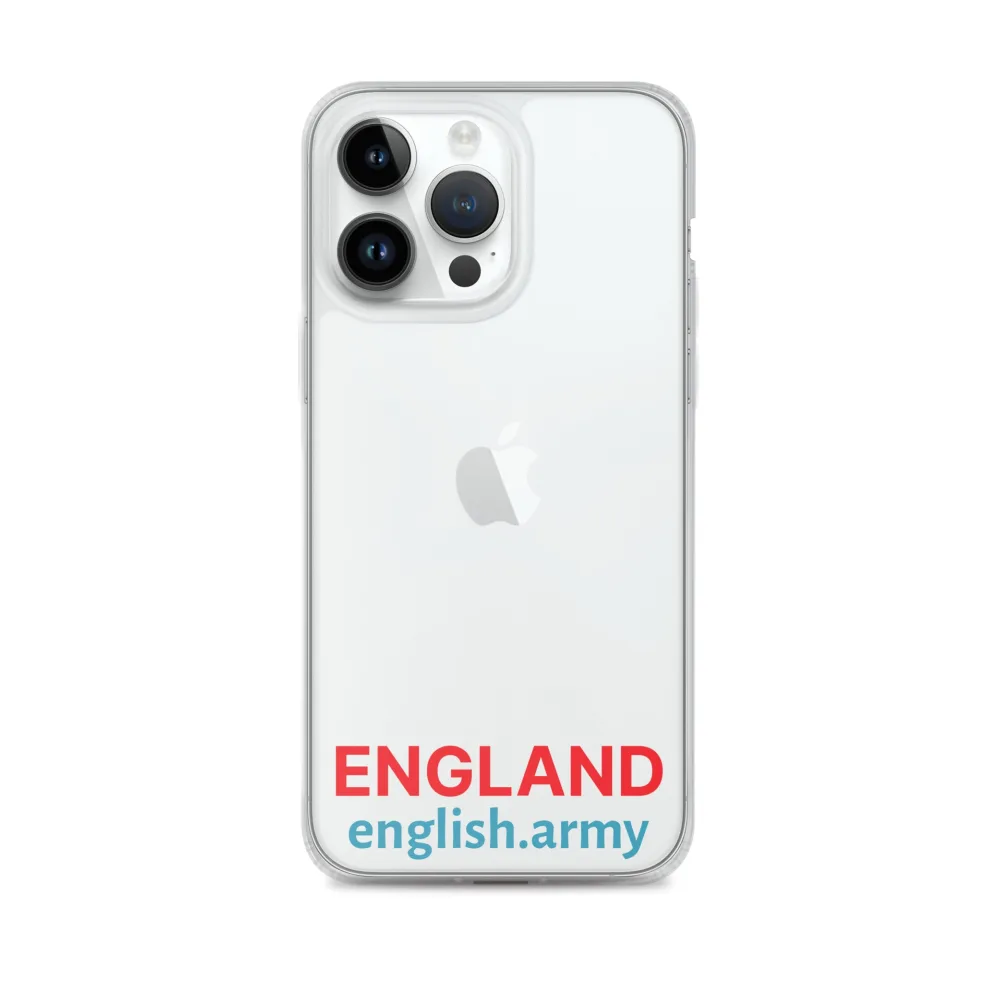 ENGLAND - Transparente Hülle für iPhone®