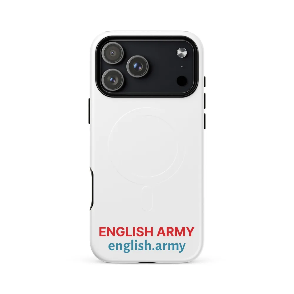 ENGLISCHE ARMEE - MagSafe® Robuste Schutzhülle für iPhone®