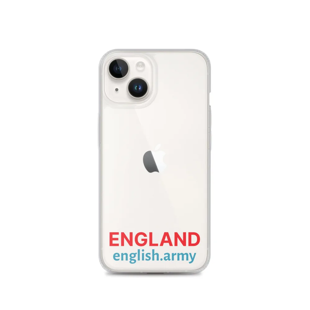 ENGLAND - Transparente Hülle für iPhone®