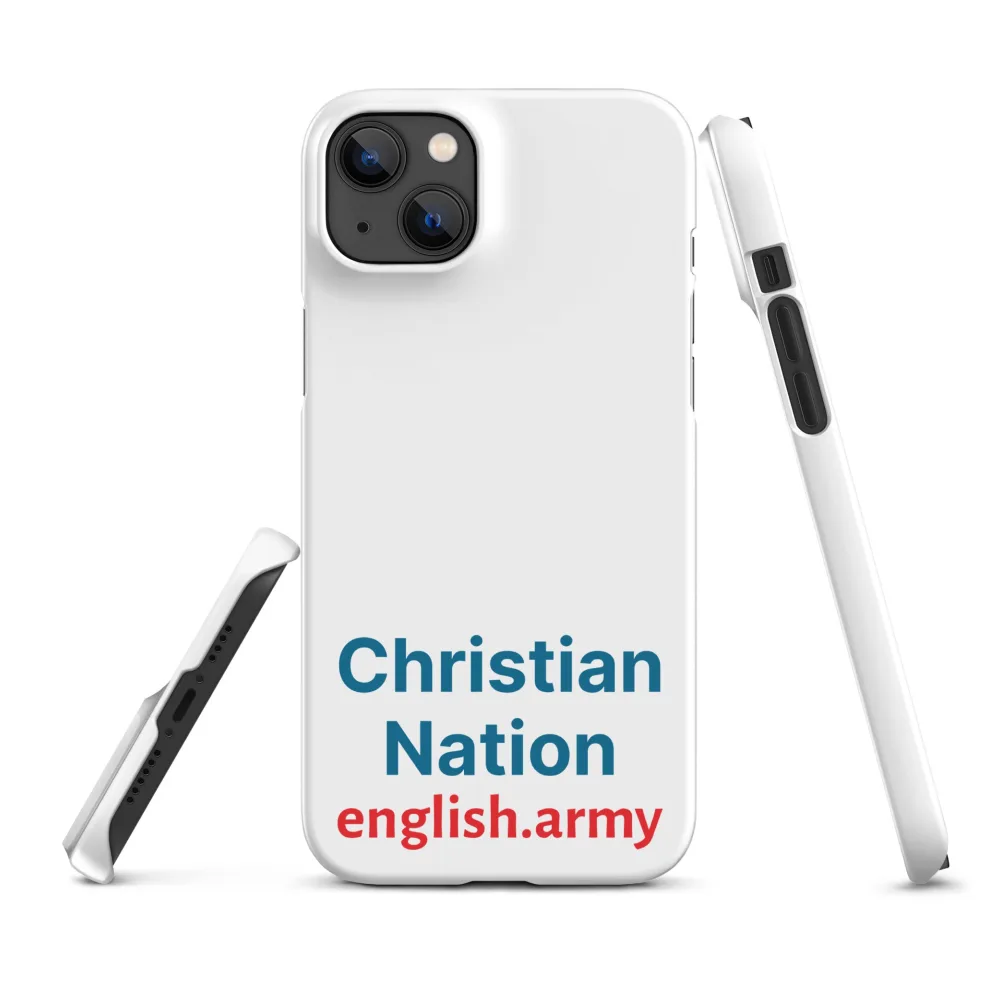 Christian Nation - Snap Case für iPhone®