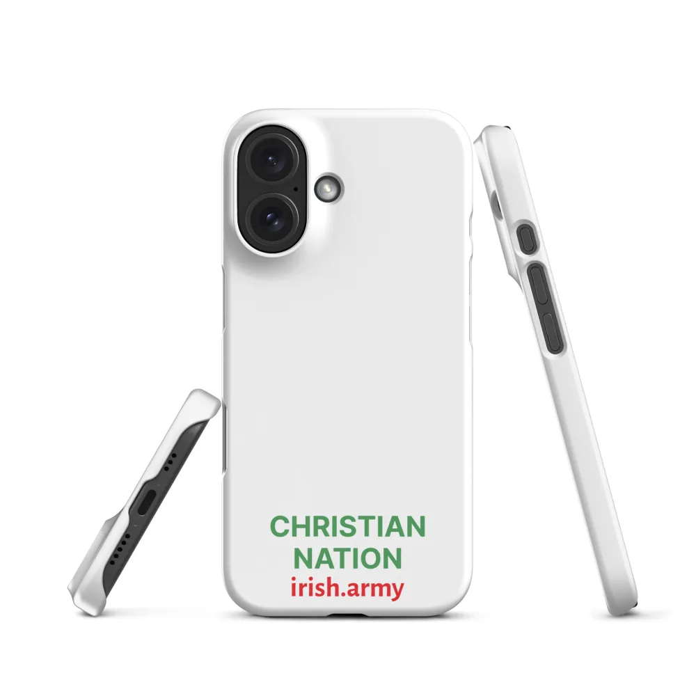 Christian Nation - Snap Case für iPhone®