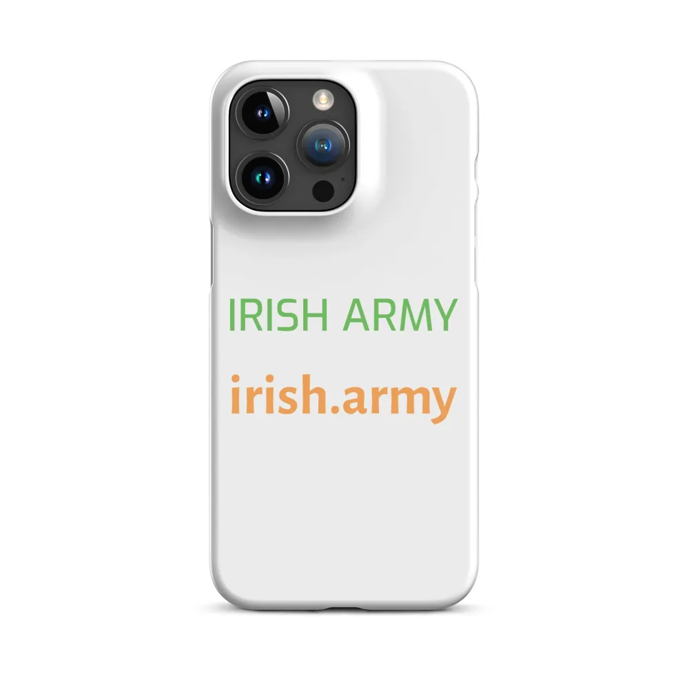 Irische Armee – Schutzhülle für iPhone®
