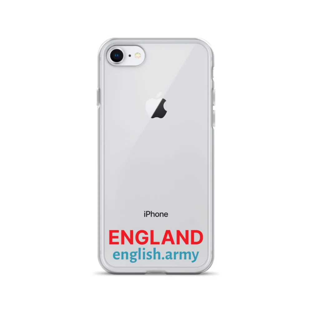 ENGLAND - Transparente Hülle für iPhone®