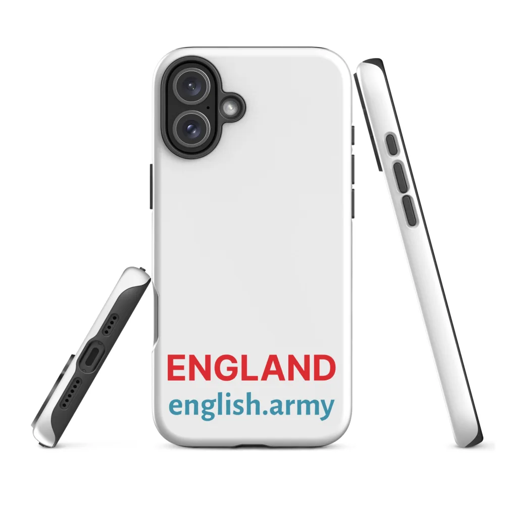 ENGLAND - Robuste Schutzhülle für iPhone®