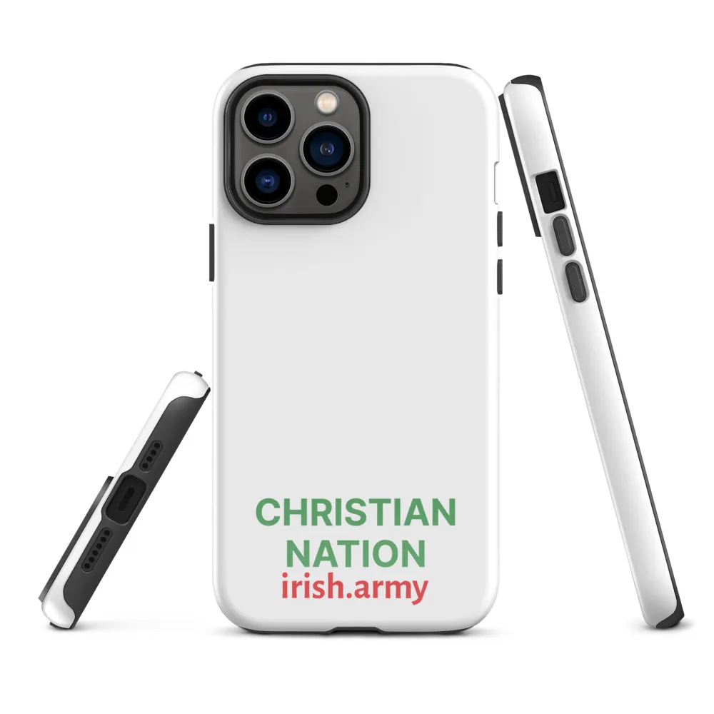 Christian Nation - Robuste Hülle für iPhone®