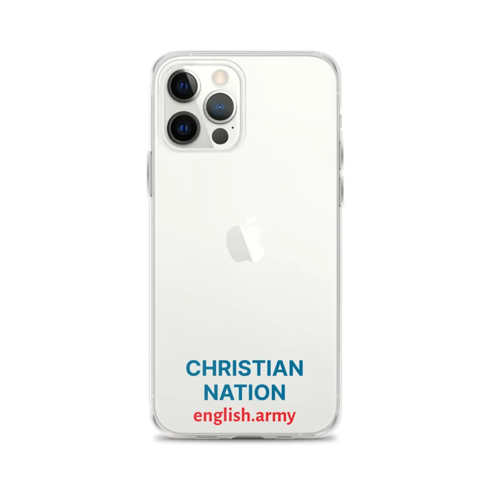 Christian Nation - Klare Hülle für iPhone®