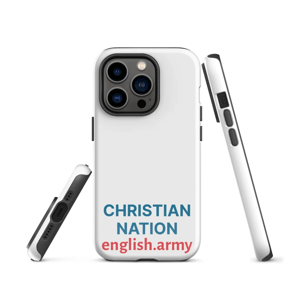 Christian Nation - Robuste Hülle für iPhone®
