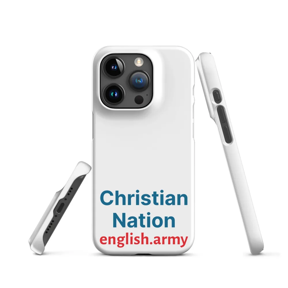 Christian Nation - Snap Case für iPhone®