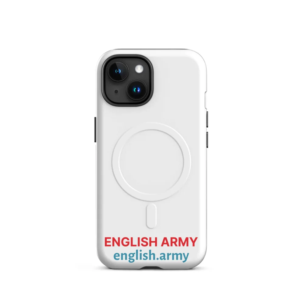 ENGLISCHE ARMEE - MagSafe® Robuste Schutzhülle für iPhone®