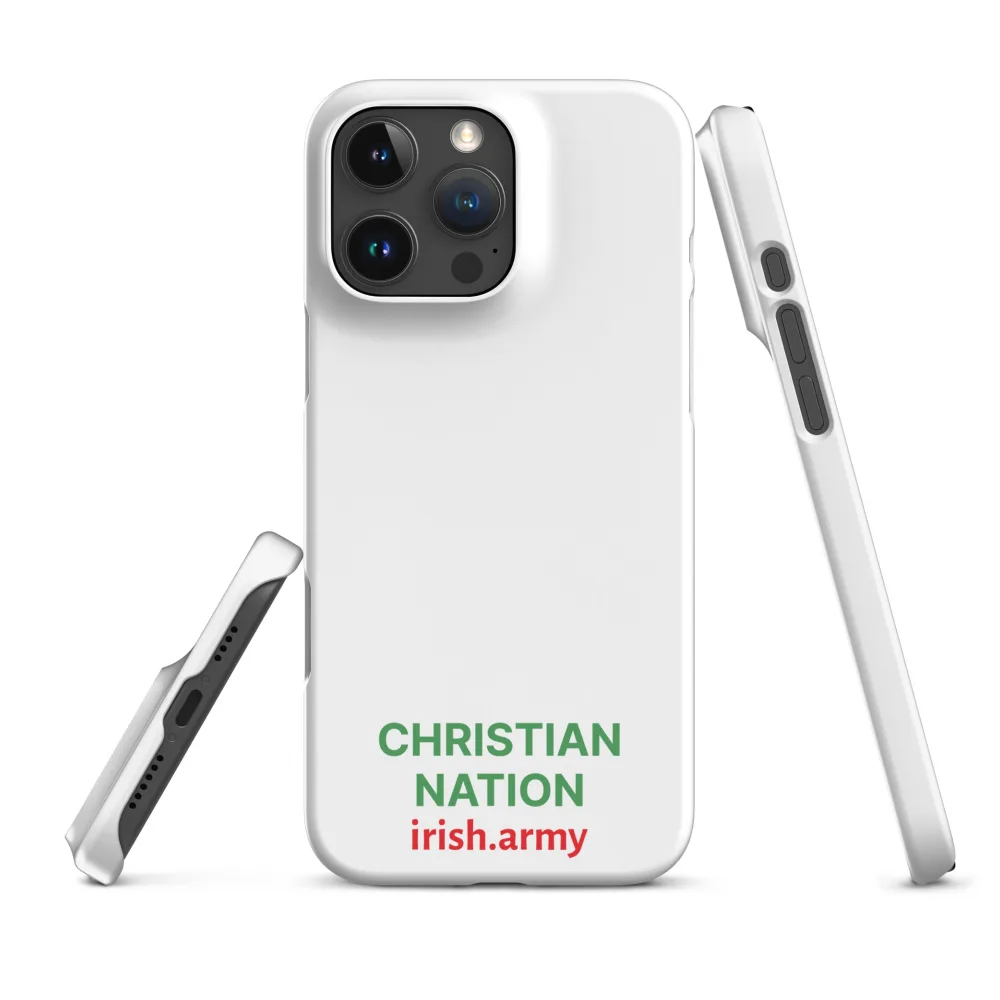 Christian Nation - Snap Case für iPhone®