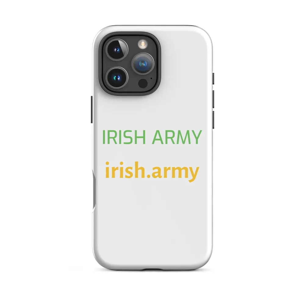 Irische Armee - Robuste Hülle für iPhone®