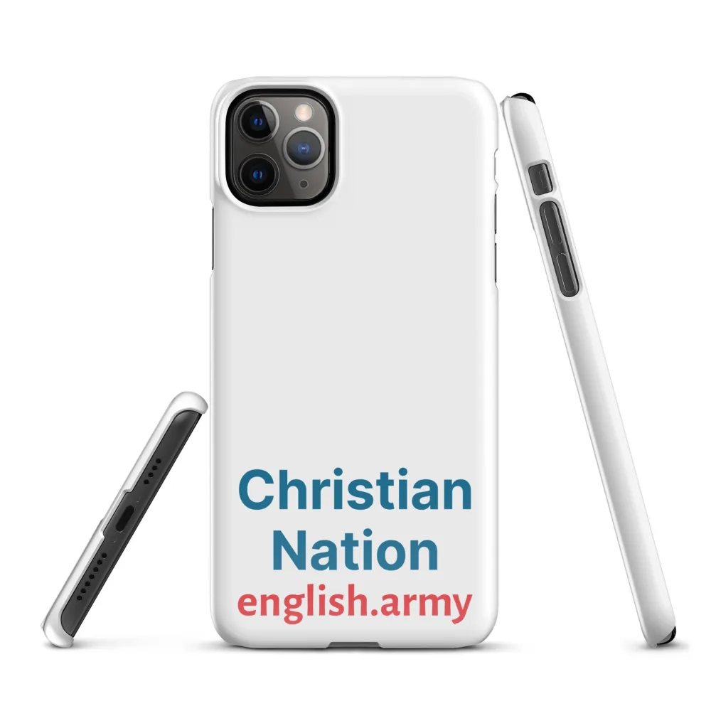 Christian Nation - Snap Case für iPhone®