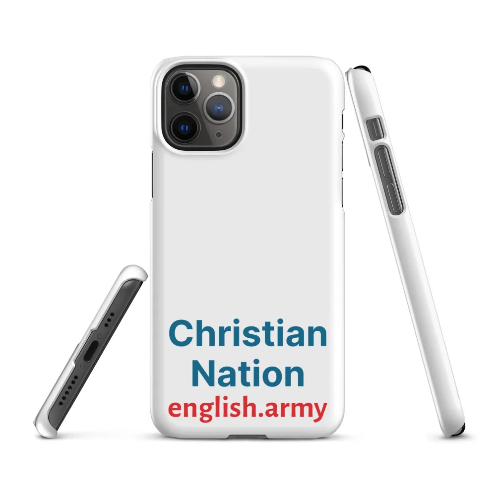 Christian Nation - Snap Case für iPhone®