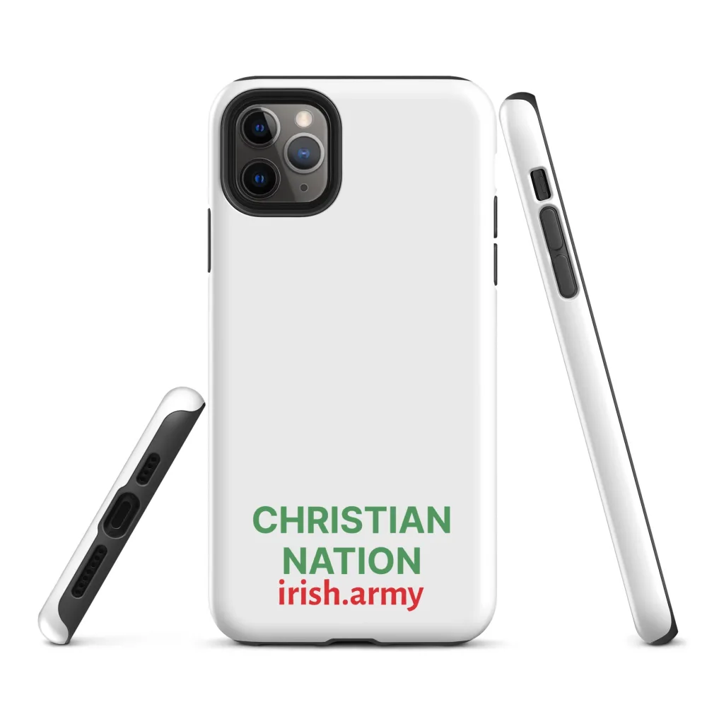 Christian Nation - Robuste Hülle für iPhone®