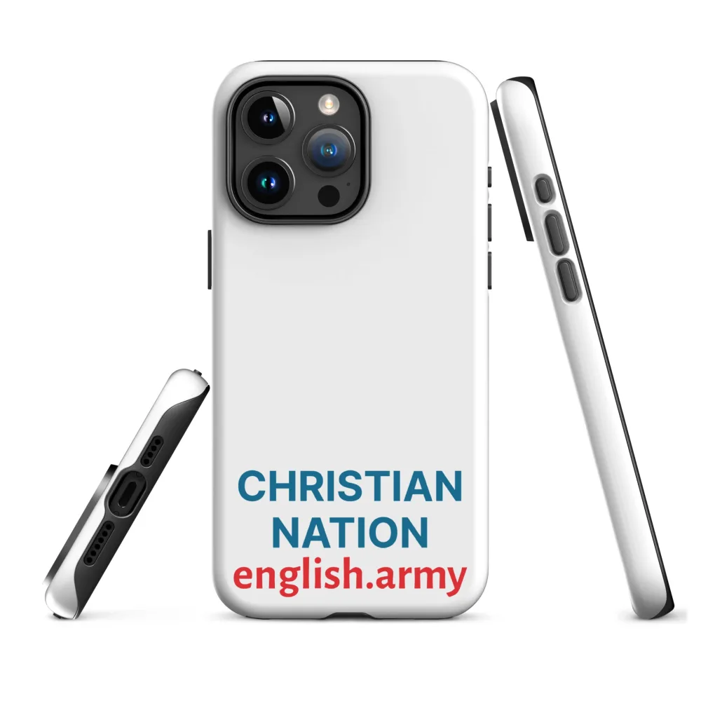 Christian Nation - Robuste Hülle für iPhone®