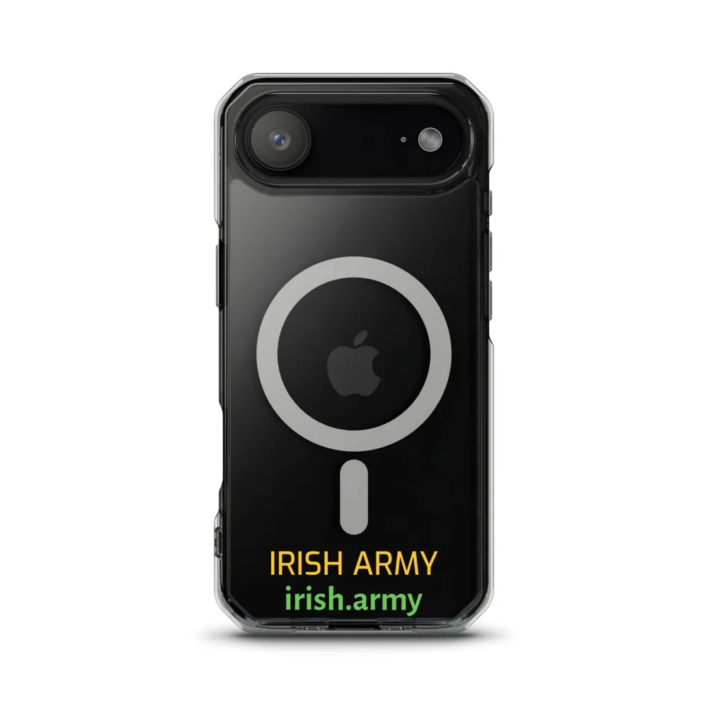 Irische Armee - MagSafe® Clear Case für iPhone®