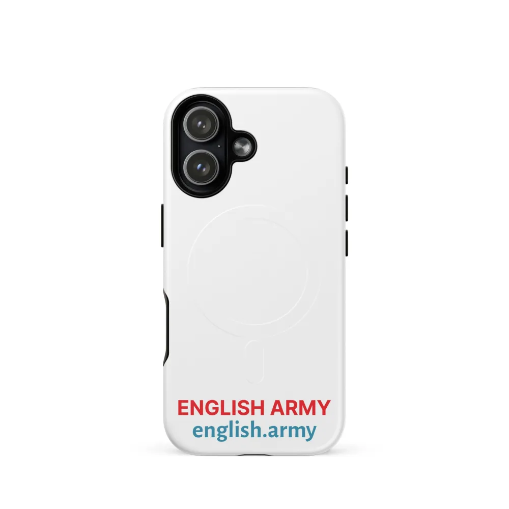 ENGLISCHE ARMEE - MagSafe® Robuste Schutzhülle für iPhone®
