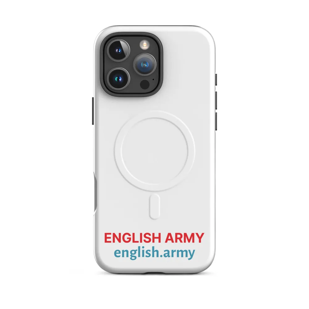 ENGLISCHE ARMEE - MagSafe® Robuste Schutzhülle für iPhone®