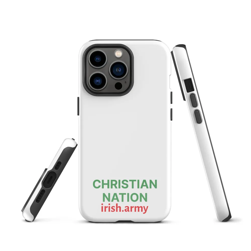 Christian Nation - Robuste Hülle für iPhone®